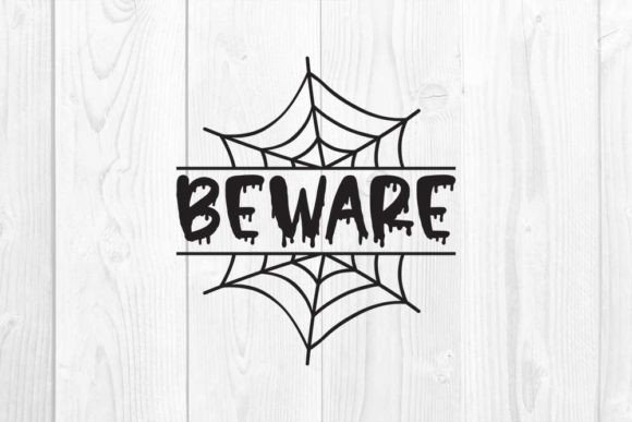 Halloween Quote Design, Beware: Graphics for T-Shirt Designs
