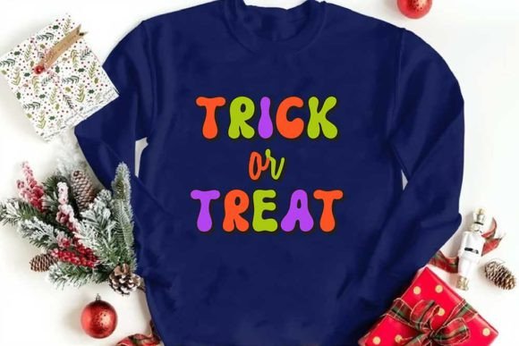 Halloween Quote Design, Trick or Treat