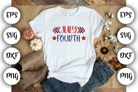 July Fourth Graphics for T-Shirt Designs