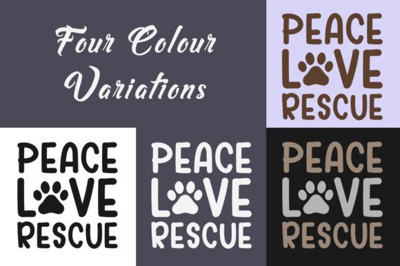 Love a Rescue: Graphics for Heartfelt T-Shirt Designs