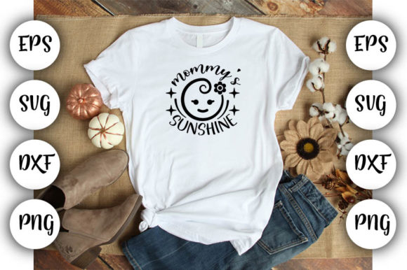 Mommy’s Sunshine Graphics & T-Shirt Designs